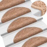  Preproge za stopnice 10 kosov 56x17x3 cm bež, (20753387) | Shoptok.si