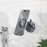 hoco. magnetski držač za telefon u automobilu s podesivim vakuumskim držačem H92 crno-sivi | shoptok.hr