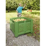  Velik zaboj, prostornina 680 l, stranice z luknjami, 4 noge za uvoz | Shoptok.si