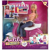 Masen Toys punčka na skuterju z dodatki Cene