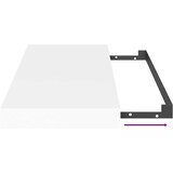  Plutajuća zidna polica bijela 50 x 23 x 3,8 cm MDF | shoptok.hr