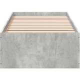 vidaXL Okvir kreveta boja betona 90 x 190 cm od konstruiranog drva | shoptok.hr