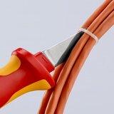 Knipex Nož za električare 1000V VDE ravni 190mm 98 52 crveni | Eponuda.com