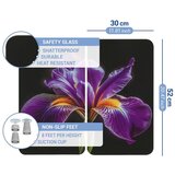 Wenko Zaštitni poklopci za štednjak u setu od kaljenog stakla 2 kom 52x30 cm Iris – | shoptok.hr