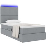  Postelja z dodatnim prostorom za shranjevanje in LED osvetlitvijo, (5000100539) | Shoptok.si
