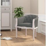 The Living Store Jedilni stol temno sivo blago - Jedilni Stol, (21420224) Cene