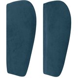  Uzglavlje s ušima tamnoplavo 203x23x78/88 cm baršunasto | shoptok.hr