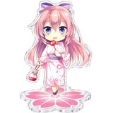  Hatsune Miku Sakura Megurine Luka akrilna figura 10cm | Shoptok.si