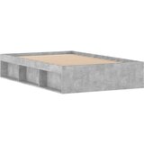  Posteljni okvir betonsko siv 120x200 cm | Shoptok.si
