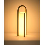 Kave Home LED prenosljiva zunanja svetilka na USB ø 16 cm Leros – | Shoptok.si