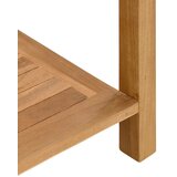  Konzolna stolica Smeđa 110 x 40 x 75 cm Čvrsto teak drvo | shoptok.hr
