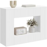  Konzolna stolica Bijeli 101 x 29 x 74 cm Konstrukcijsko drvo | shoptok.hr