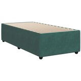 vidaXL Posteljni okvir temno zelen 90x200 cm žamet, (21308141) | Shoptok.si