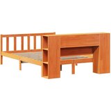 vidaXL Krevet s regalom za knjige bez madraca 140 x 190 cm od borovine | shoptok.hr