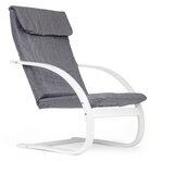 Modern Home stolica za ljuljanje white/charo | ePonuda.com