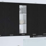 Viseći ormarić Crni hrast 40 x 31 x 100 cm Konstruirano drvo | Eponuda.ba