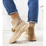 Gemre Brown high-top sneakers Martina | Shoptok.si