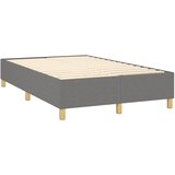  Krevet s oprugama i madracem tamnosivi 120 x 200 cm od tkanine | shoptok.hr