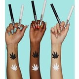 NYX Professional Makeup Vivid Matte tekoče črtalo za oči z mat učinkom odtenek Black 4 ml | Shoptok.si