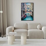  Slika - Holiday Moment (1 Part) Vertical 80x120 U crnom drvenom okviru | shoptok.hr