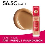 Bourjois Healthy Mix posvetlitveni vlažilni tekoči puder 24 ur odtenek 56.5C Maple 30 ml | Shoptok.si