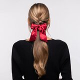 Notino Grace Collection Satin bow scrunchie elastika za lase 1 kos | Shoptok.si