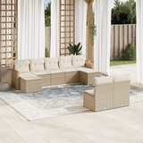  9-dijelni set vrtnih sofa od poliratana s jastucima | shoptok.hr