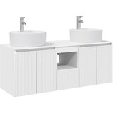  Set ormarića za kupaonicu 3 kom. Bijela 49,5 x 44,5 x 65 cm | shoptok.hr