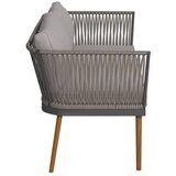 Ambia Garden VRTNI SET železo barve akacije siva, črna, barve akacije | Shoptok.si