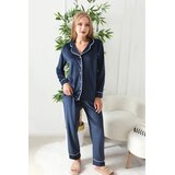 TRENDYOLMILLA Ženski set pidžame Thmaw25Pt00237, Tamnoplavi | Eponuda.com