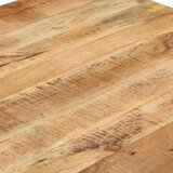 vidaXL Jedilna miza iz trdnega mangovega lesa 82x80x76 cm | Shoptok.si
