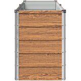  Povišeni vrtni krevet Drvena smeđa 160 x 40 x 55 cm | shoptok.hr