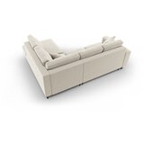 Cosmopolitan Design Bež baršunasti sklopiva/s prostorom za odlaganje kutna garnitura (s desnim kutom/u obliku slova L) Kyoto – | shoptok.hr