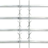  Nastavljiva okenska rešetka s 4 prečkami 700-1050 mm | Shoptok.si