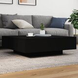 vidaXL Stolić za kavu crni 100x100x31 cm od konstruiranog drva | shoptok.hr