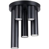 Nice Lamps Črna stropna svetilka Castro – Cene