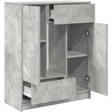  Komoda s ladicama i vratima beton siva 73x31x90 cm | shoptok.hr