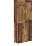  Visok predalnik Star les 69,5 x 34 x 180 cm Konstruiran les, (5000217731) | Shoptok.si
