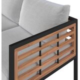 Ambia Garden LOUNGE ZOFA akacija v celoti masivno jeklo | Shoptok.si