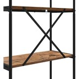 vidaXL Polica Staro drvo 60 x 30 x 109 cm Konstruirano drvo | shoptok.hr