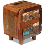 Maison Chic Nočna omarica - Nočna miza trden predelan les 43x33x51 cm, (21687282) Cene