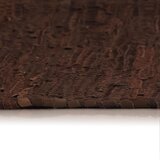  Ručno tkani tepih Chindi od kože 120 x 170 cm smeđi | shoptok.hr