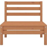  Vrtna sedežna garnitura 6-delna medeno rjava trdna borovina, (20676607) | Shoptok.si