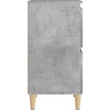  Komoda siva boja betona 60x35x70 cm od konstruiranog drva | Eponuda.com