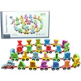Lean_Toys Leseni vlakec Črke abecede | Shoptok.si