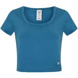 Reebok Majice s kratkimi rokavi IC0120 Modra Cene