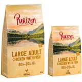 Purizon 12 kg + 2 kg gratis! 14 kg - Large Adult piščanec & riba - brez žit | Shoptok.si