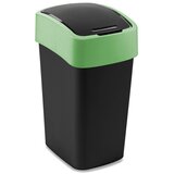 Curver Zelena/crna plastična kanta za smeće za odvojeni otpad 25 l Flip Bin – Cijene