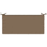  Jastučić za klupu SOEST 100% poliester Sivosmeđa - Sivosmeđa 110 x 50 x 8 cm Melange | shoptok.hr