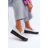 S. BARSKI Women's Leather Platform Moccasins with Decoration S.Barski | shoptok.hr